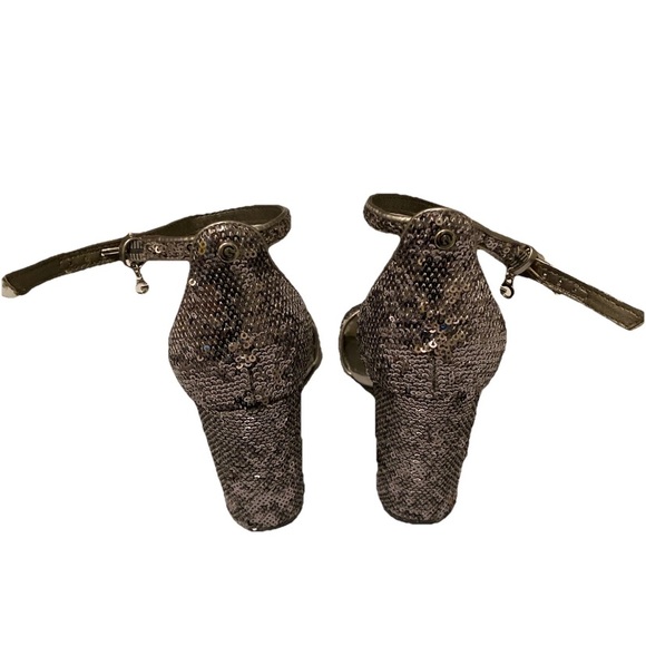 G by Guess Women's Silver Heels - Picture 4 of 5